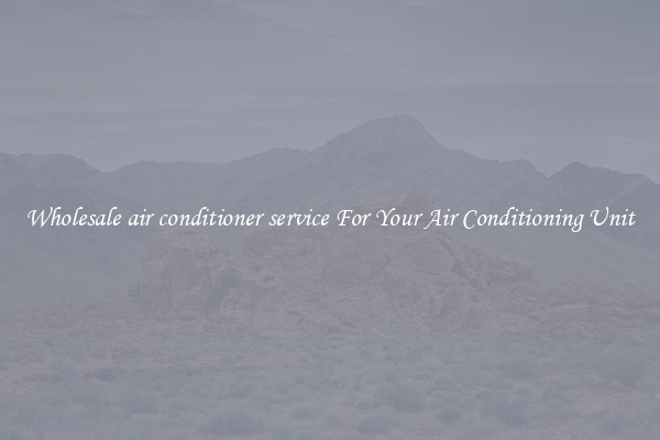 Wholesale air conditioner service For Your Air Conditioning Unit