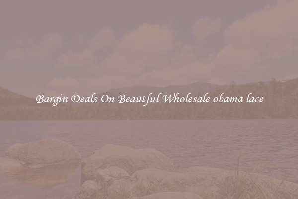 Bargin Deals On Beautful Wholesale obama lace